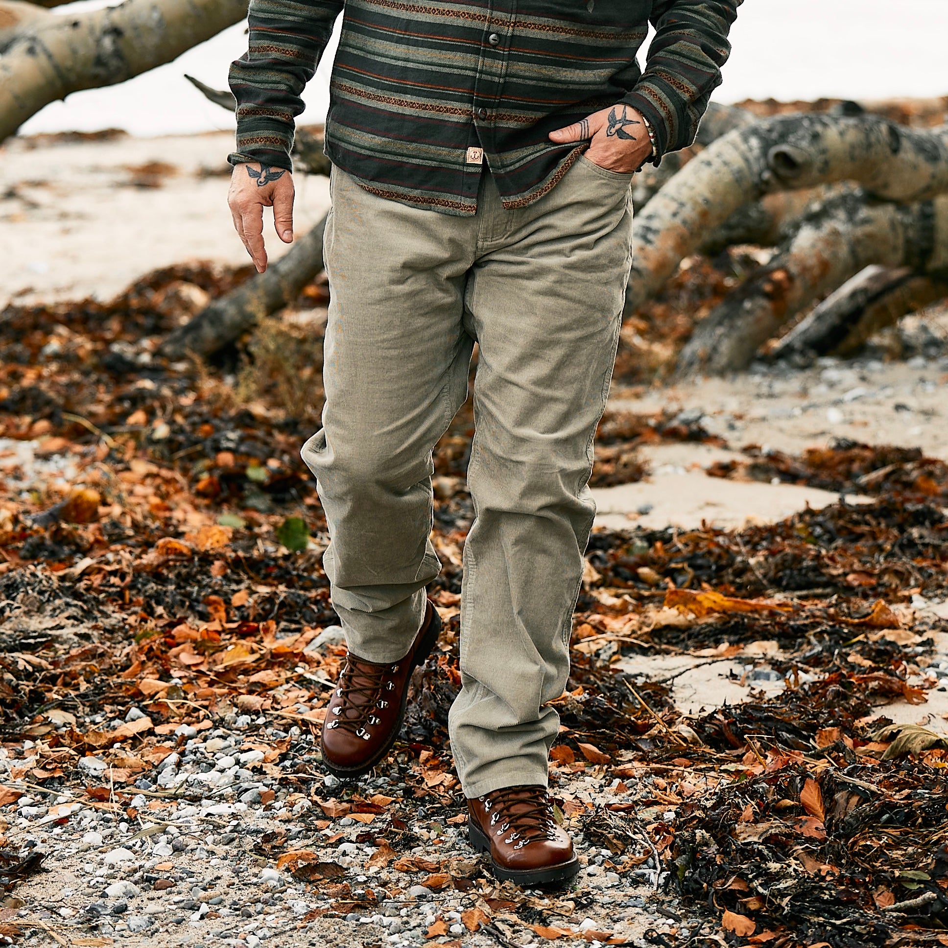 Howler Brothers - Corduroy Pants - 5-Pocket - Brown