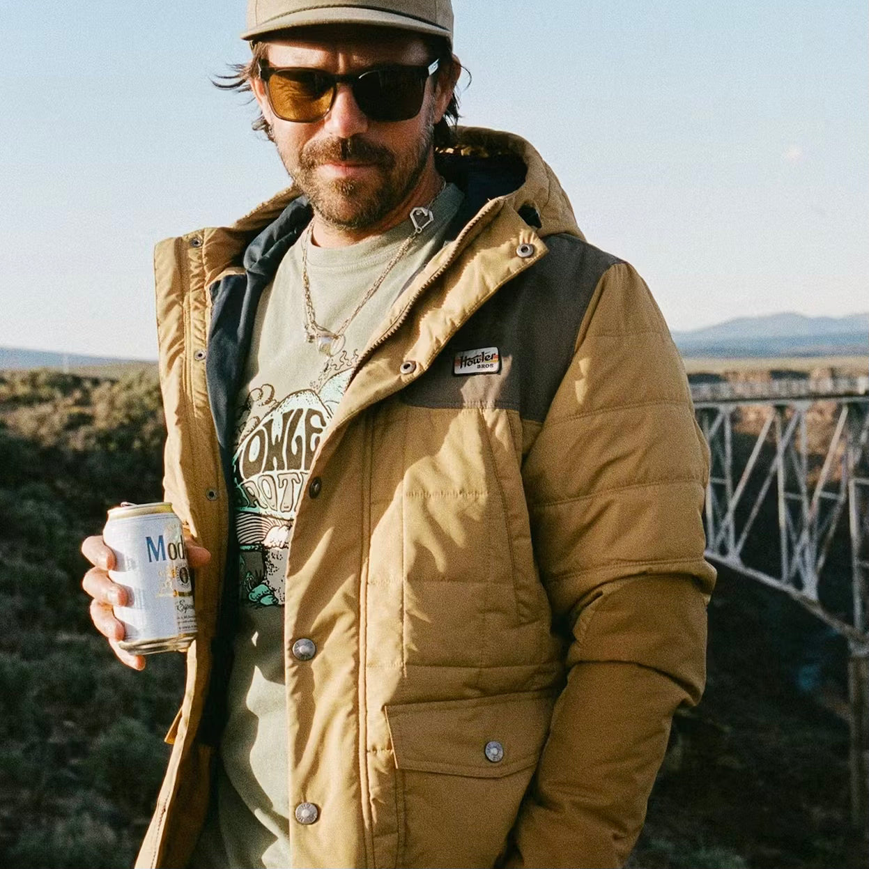 Howler Brothers - Spellbinder Parka - Gul