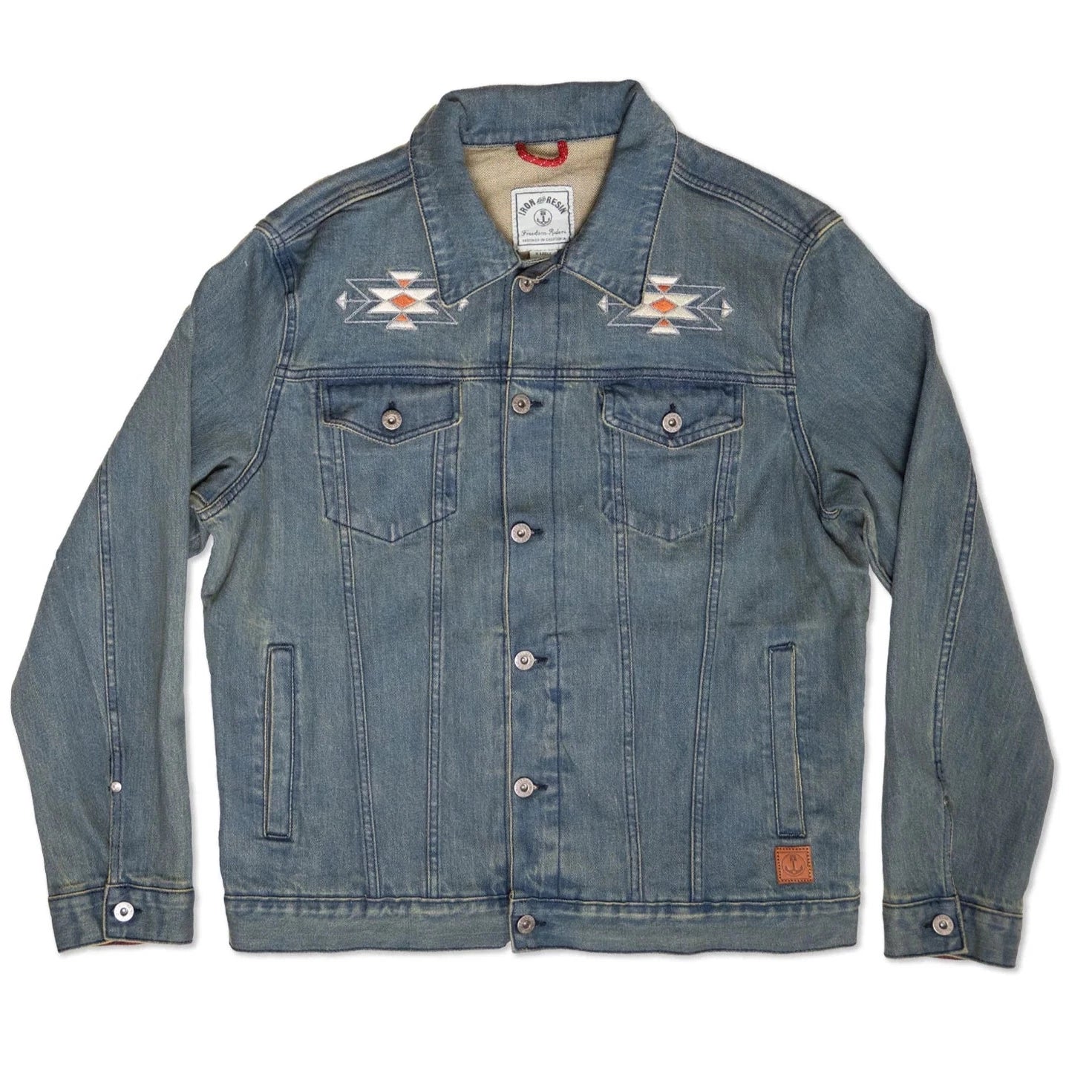 Iron & Resin - Huron Jacket - Dark Denim 12oz selvedge