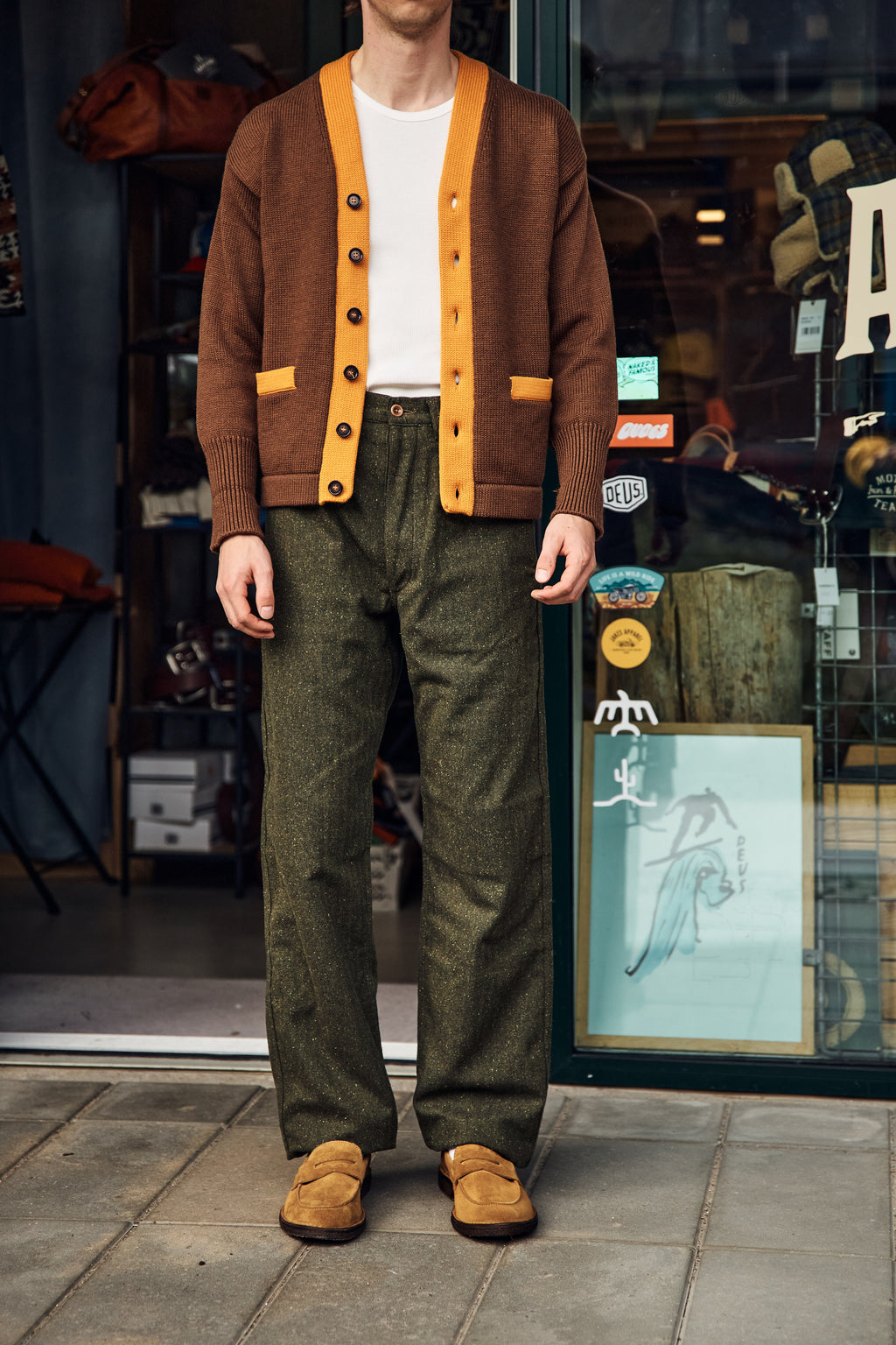 Captain Santors - Legionnaire Wool trousers - Green