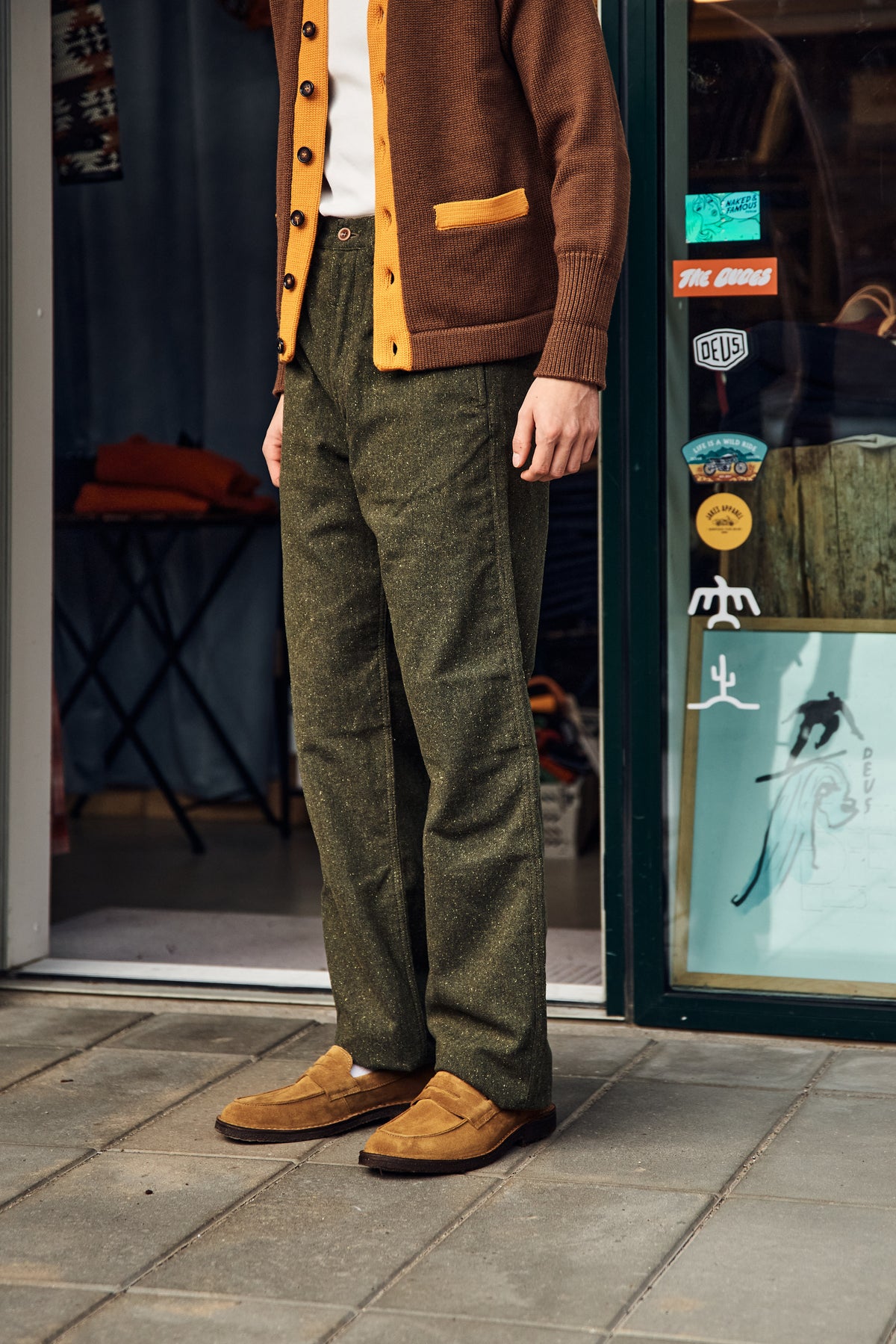 Captain Santors - Legionnaire Wool trousers - Green