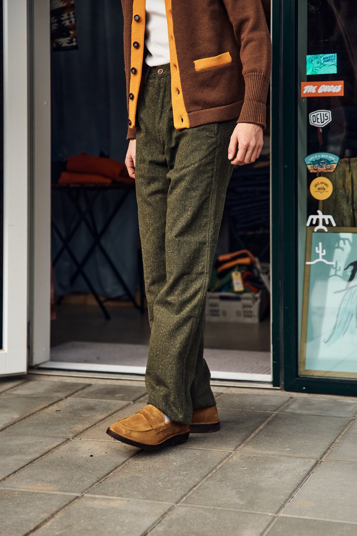 Captain Santors - Legionnaire Wool trousers - Green