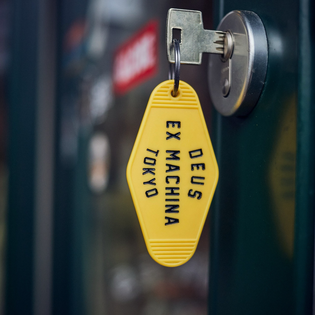 Deus Ex Machina - Motel Key Hanger Yellow/Beige