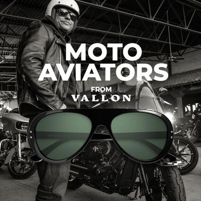 Vallon - Moto Aviators - Black