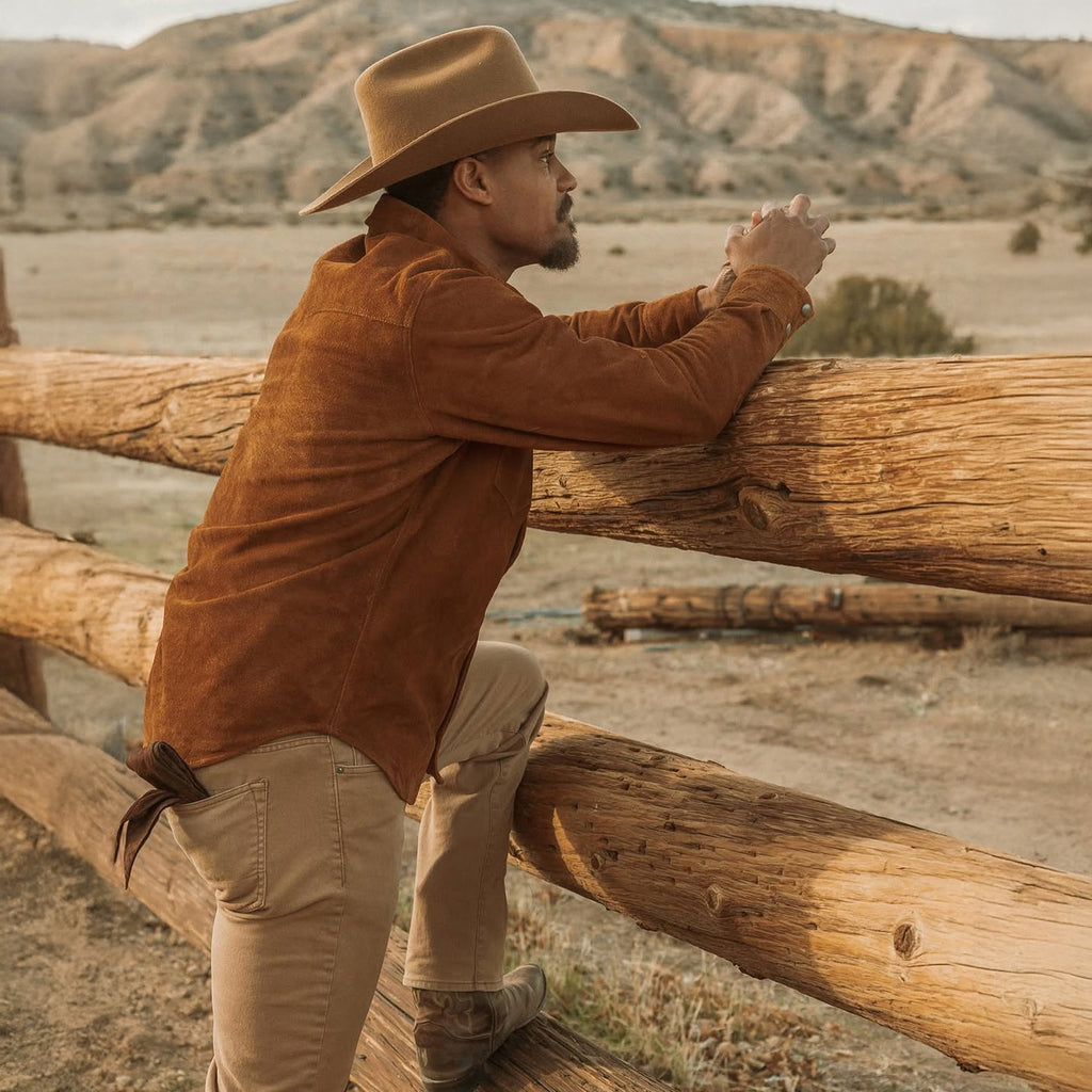 Iron & Resin - Buffalo Fence Shirt  Rough Out