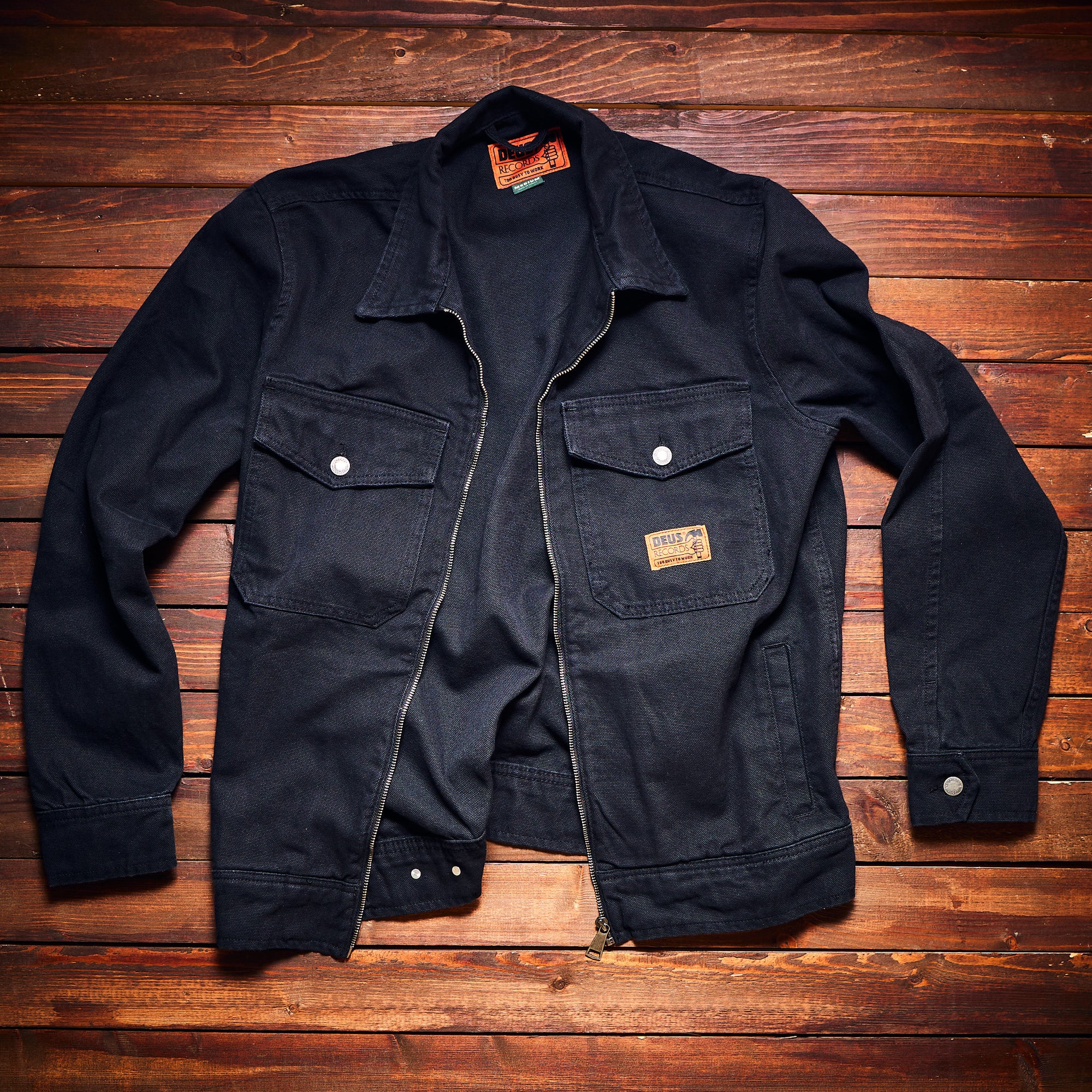 Deus Ex Machina - Ortiz Overdye Jacket - Black