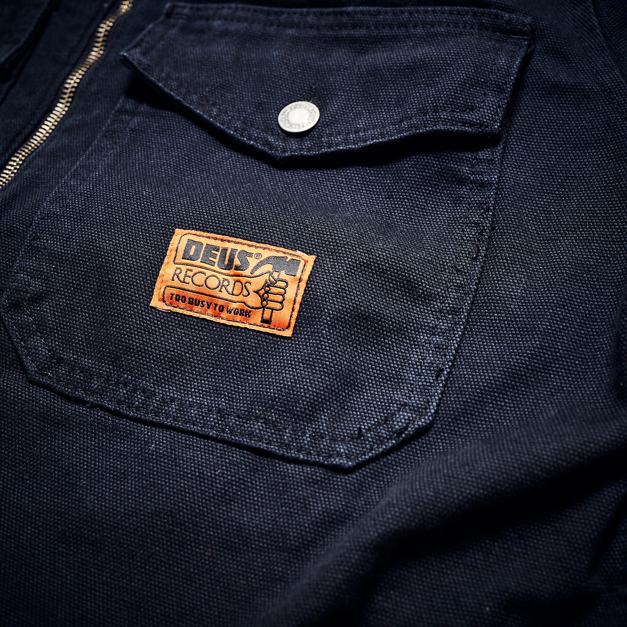 Deus Ex Machina - Ortiz Overdye Jacket - Black