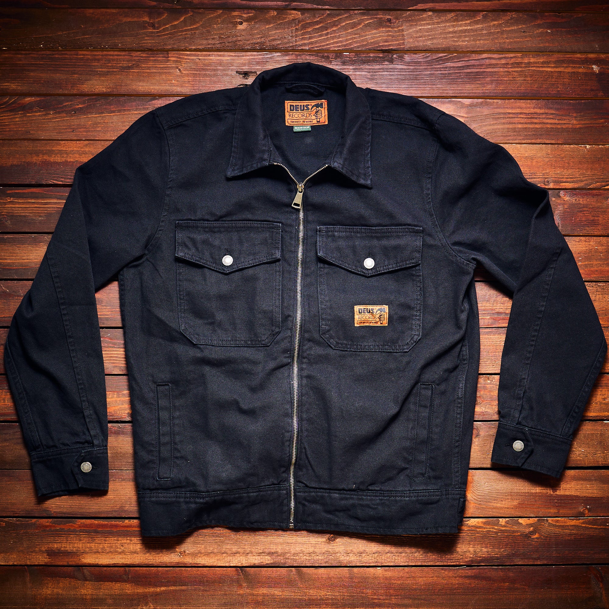 Deus Ex Machina - Ortiz Overdye Jacket - Black