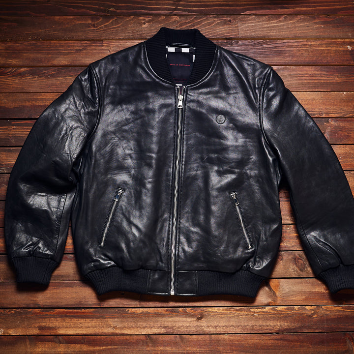 Deus Ex Machina - Thunder Leather Bomber - Black