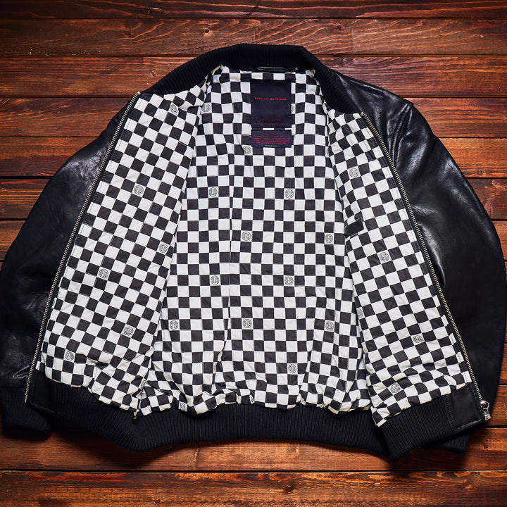 Deus Ex Machina - Thunder Leather Bomber - Black