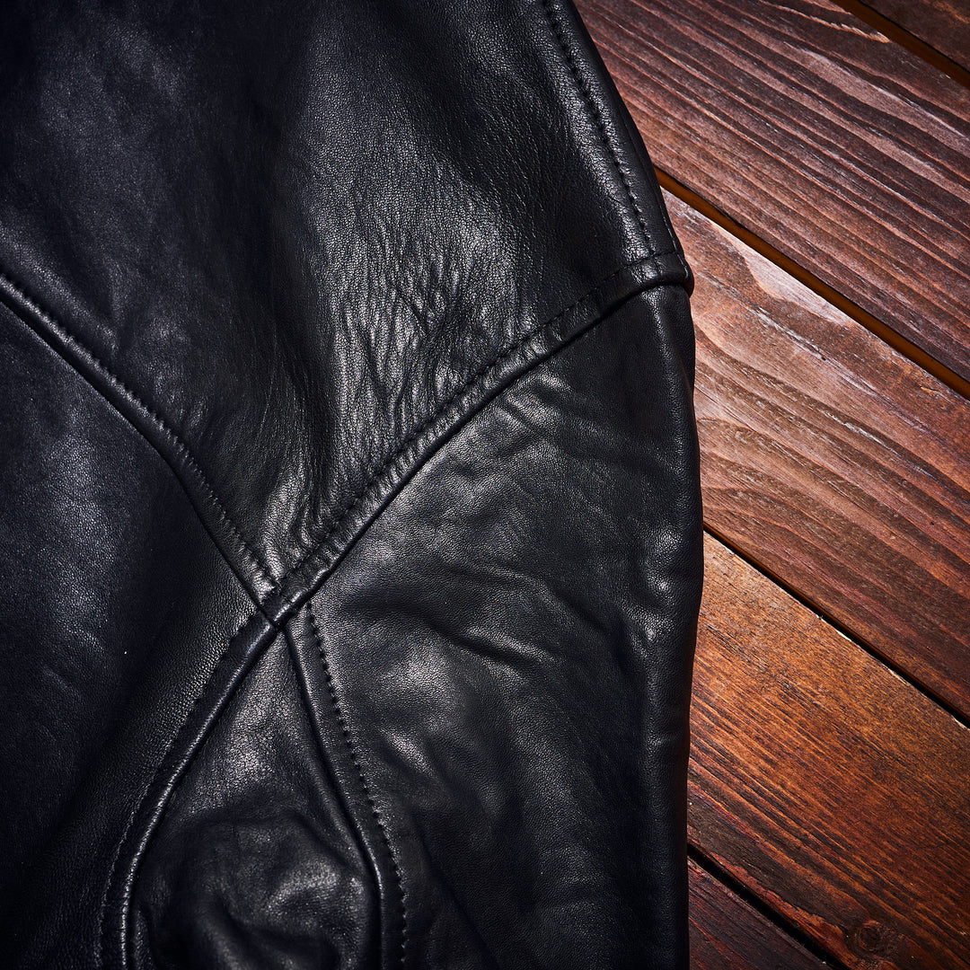 Deus Ex Machina - Thunder Leather Bomber - Black