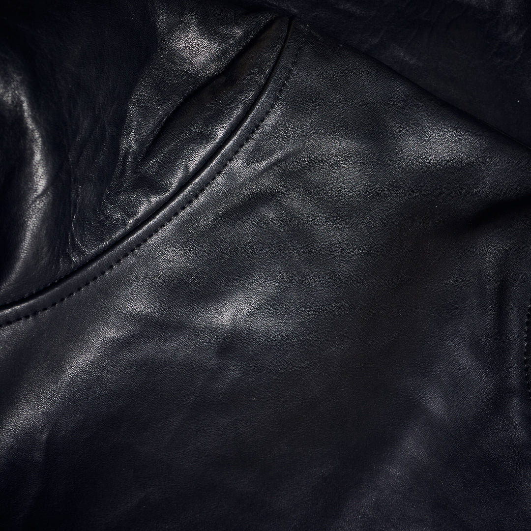 Deus Ex Machina - Thunder Leather Bomber - Black