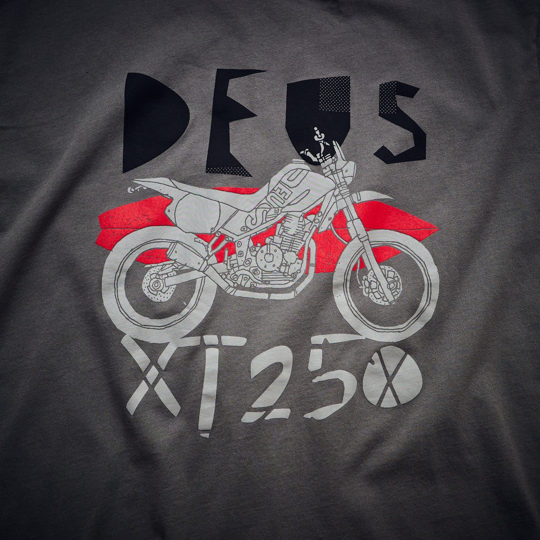 Deus Ex Machina - XT250 Tee - Grey