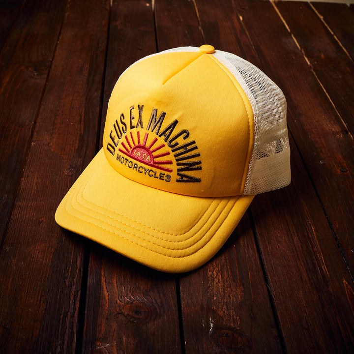 DEUS EX MACHINA - Sunflare Trucker Cap - Gul