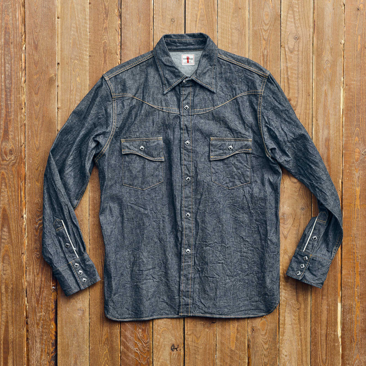 Samurai Jeans - SWD-L02 Denim Western Shirt