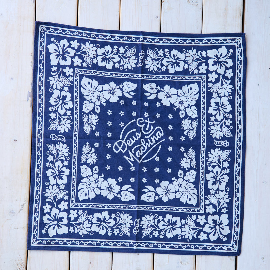 Deus Ex Machina - Oahu Bandana - Blå