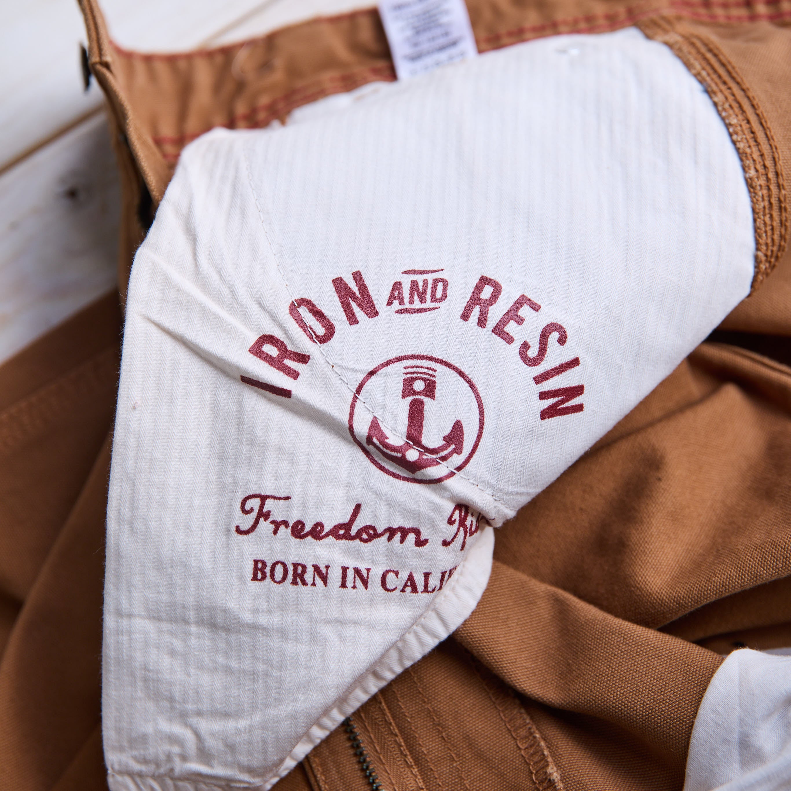 Iron & Resin - Harrison canvas Pants - Cognac