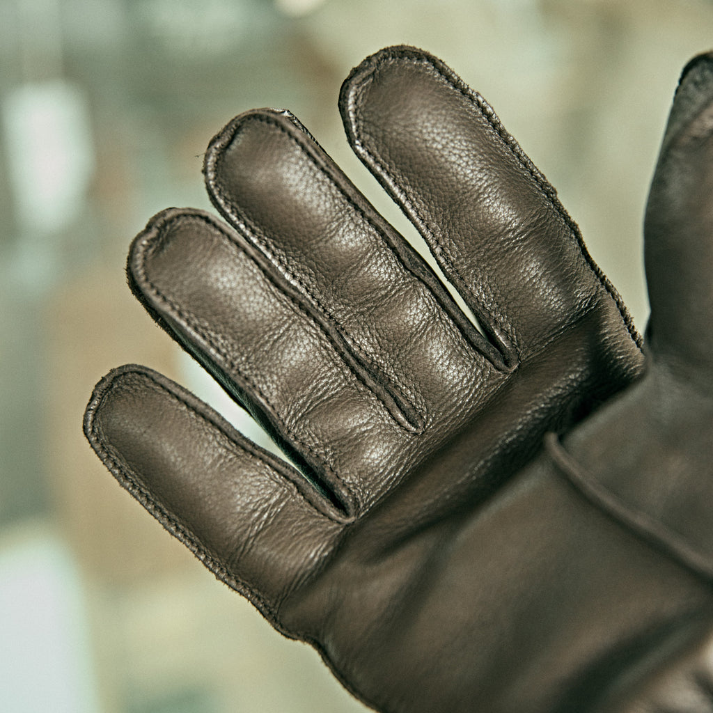 Stetson - Gloves Deer Leather / Cashmere