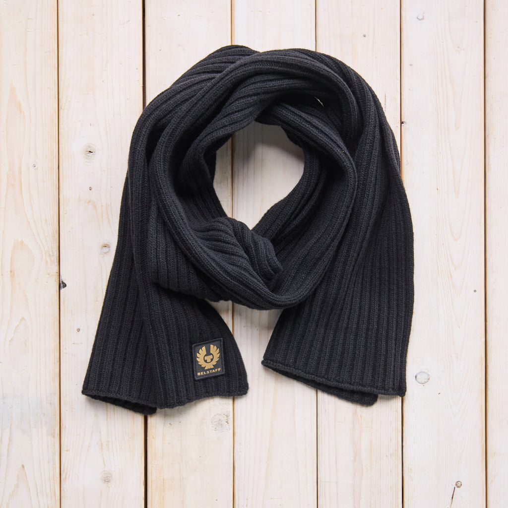 Belstaff - Wool Scarf - Black