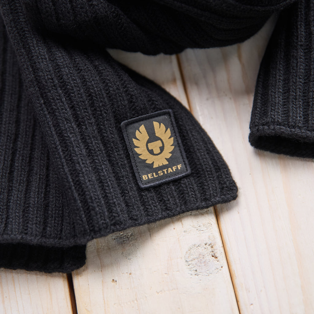 Belstaff - Wool Scarf - Black