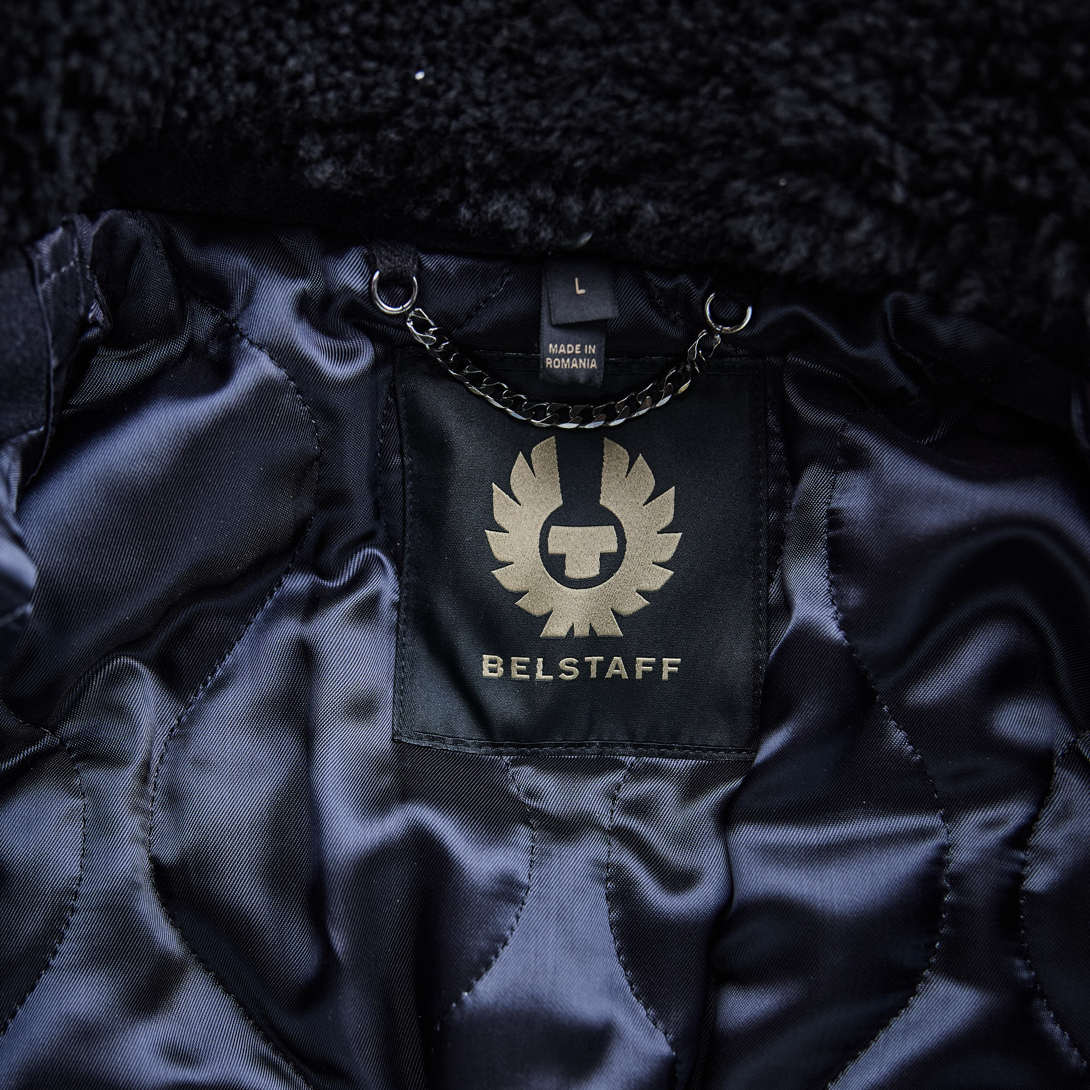 Belstaff - The Welder Wool Bobmer - Navy
