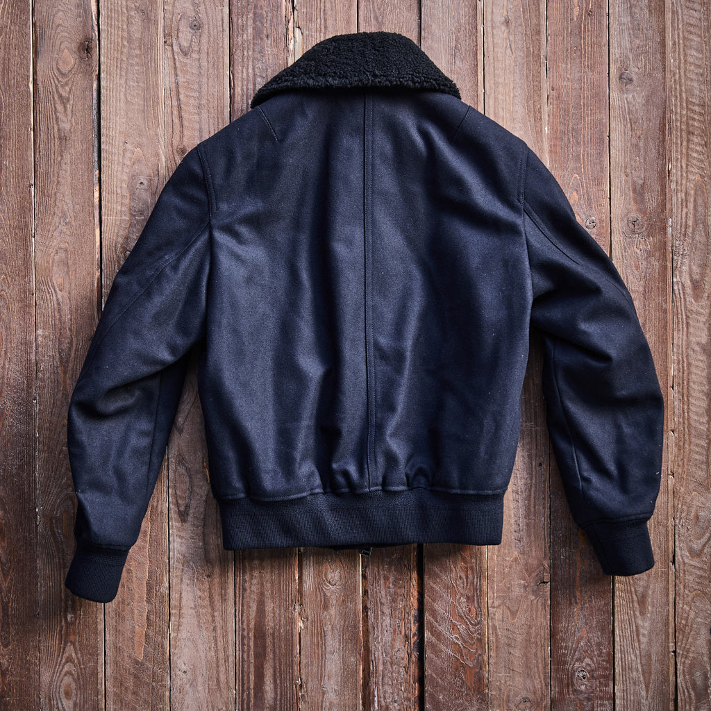 Belstaff - The Welder Wool Bobmer - Navy