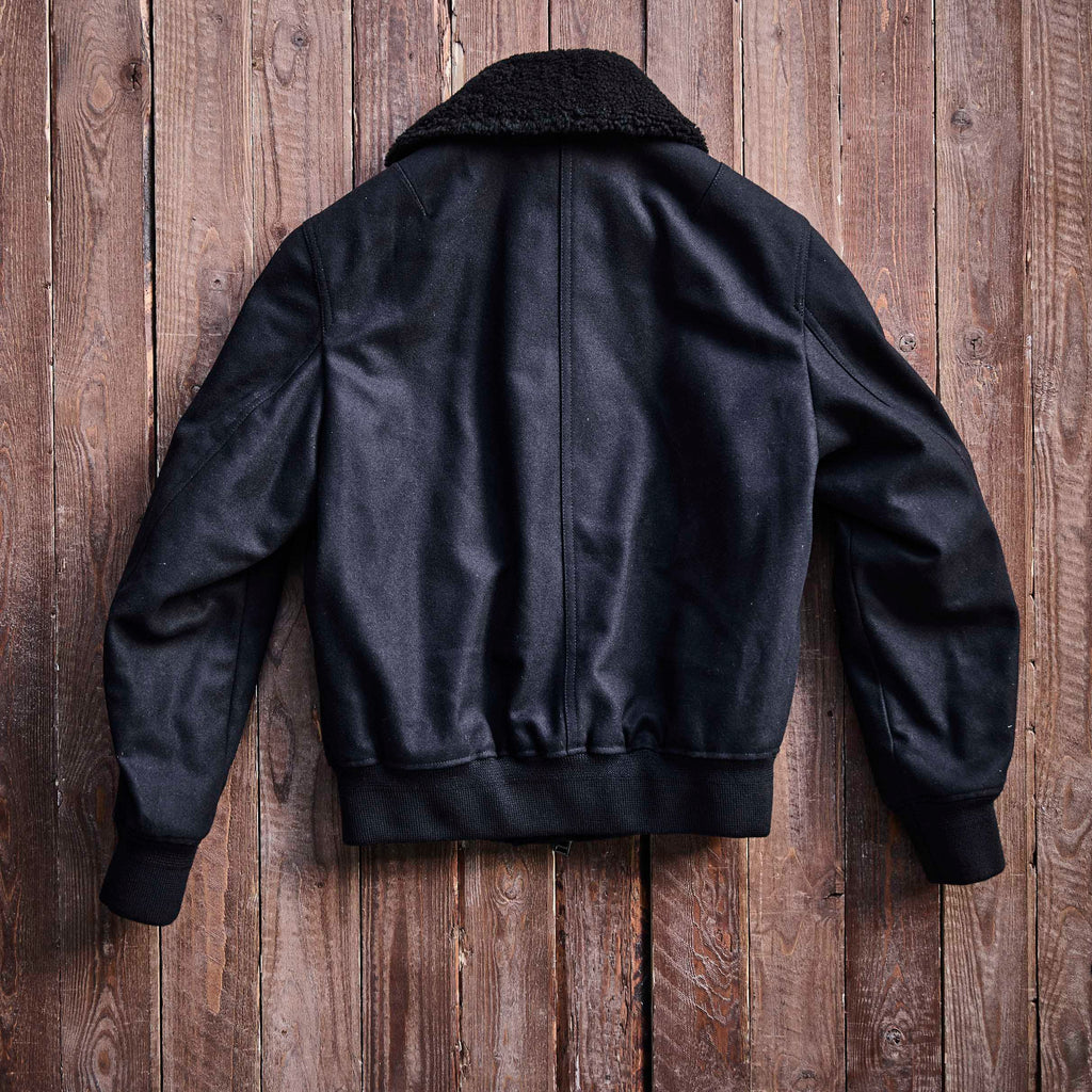 Belstaff - The Welder Wool Bomber - Navy