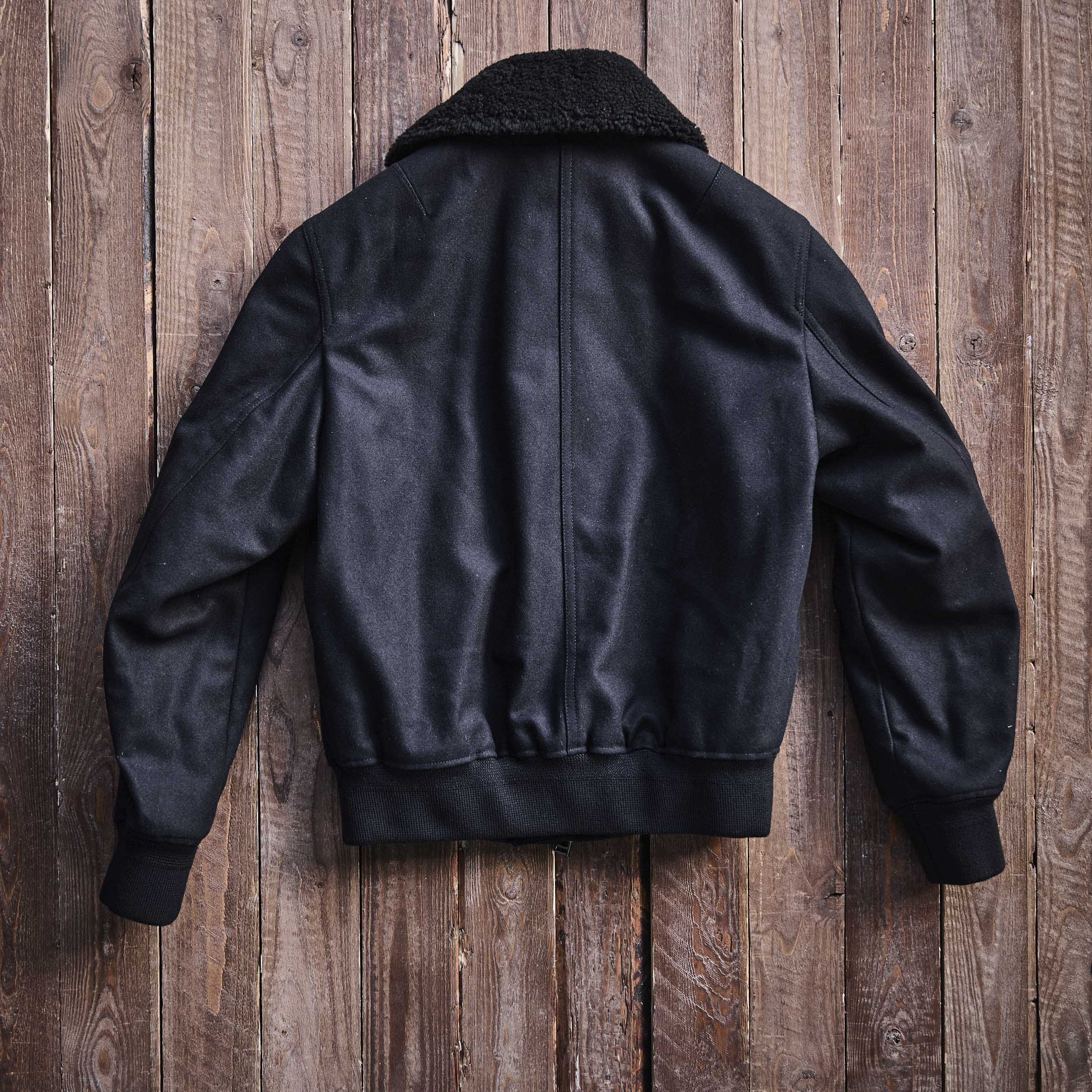 Belstaff - The Welder Wool Bomber - Navy