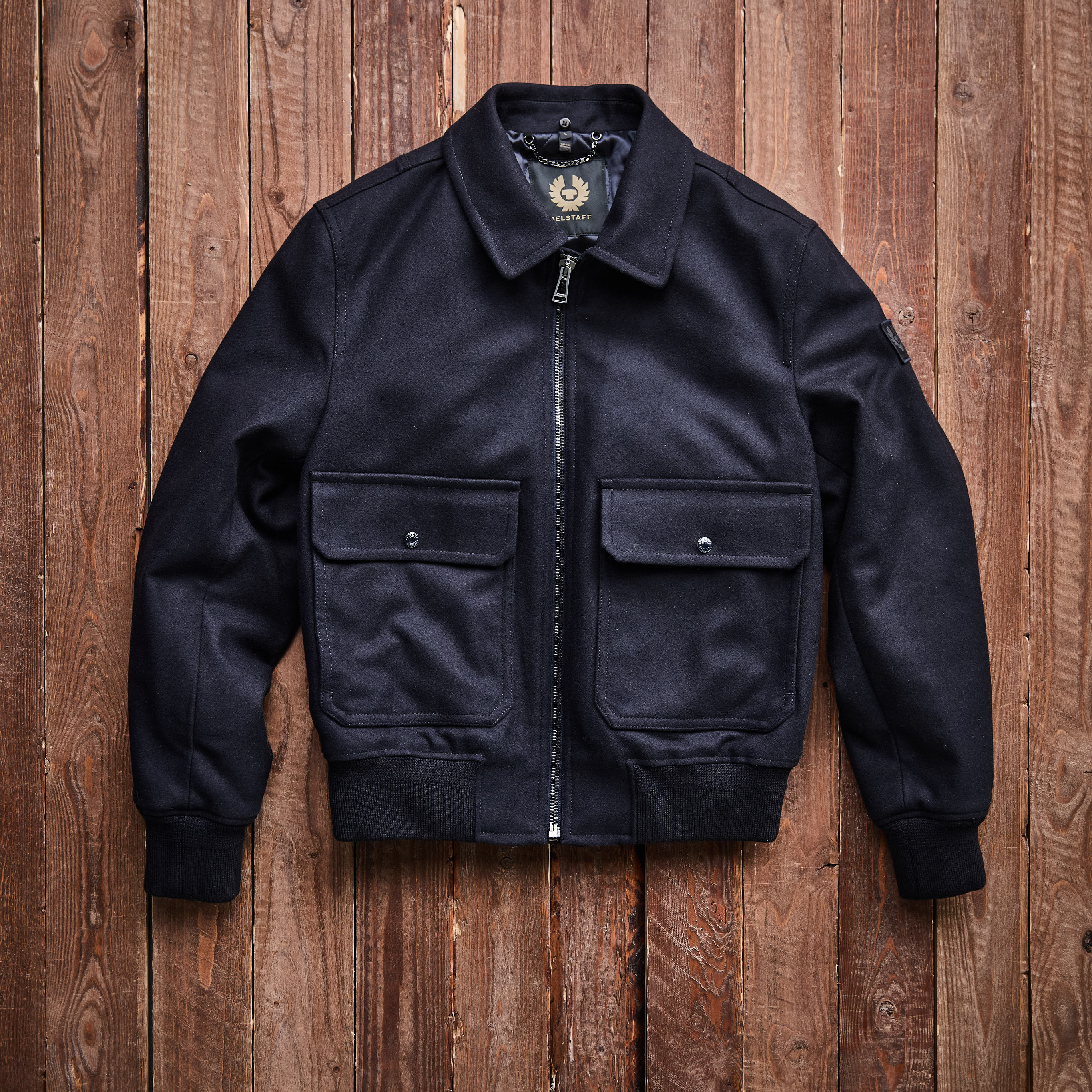 Belstaff - The Welder Wool Bobmer - Navy