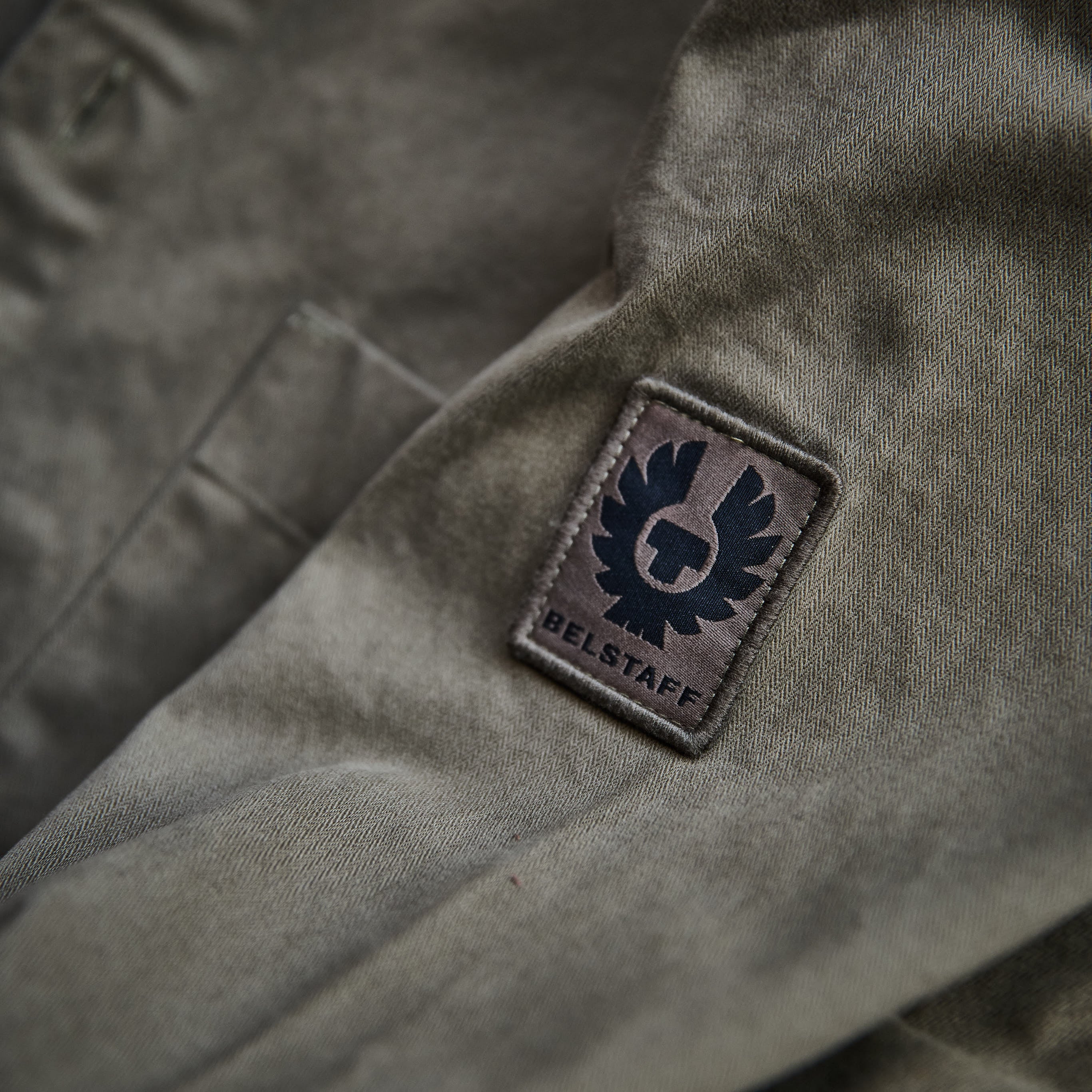 Belstaff - OUTPOST SHIRT COTTON HERRINGBONE