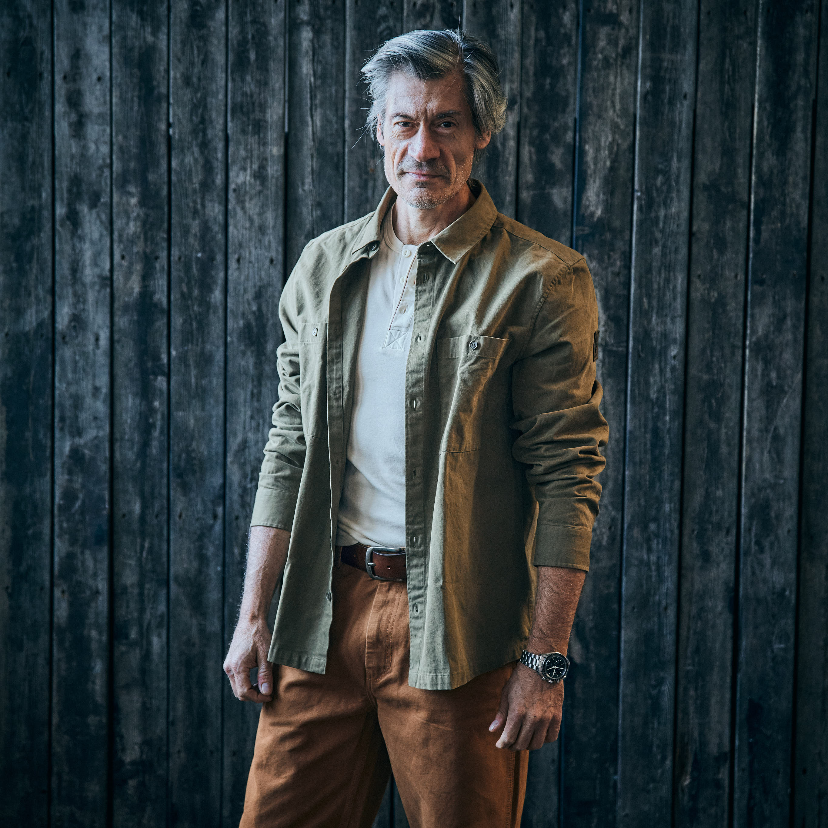 Belstaff - OUTPOST SHIRT COTTON HERRINGBONE