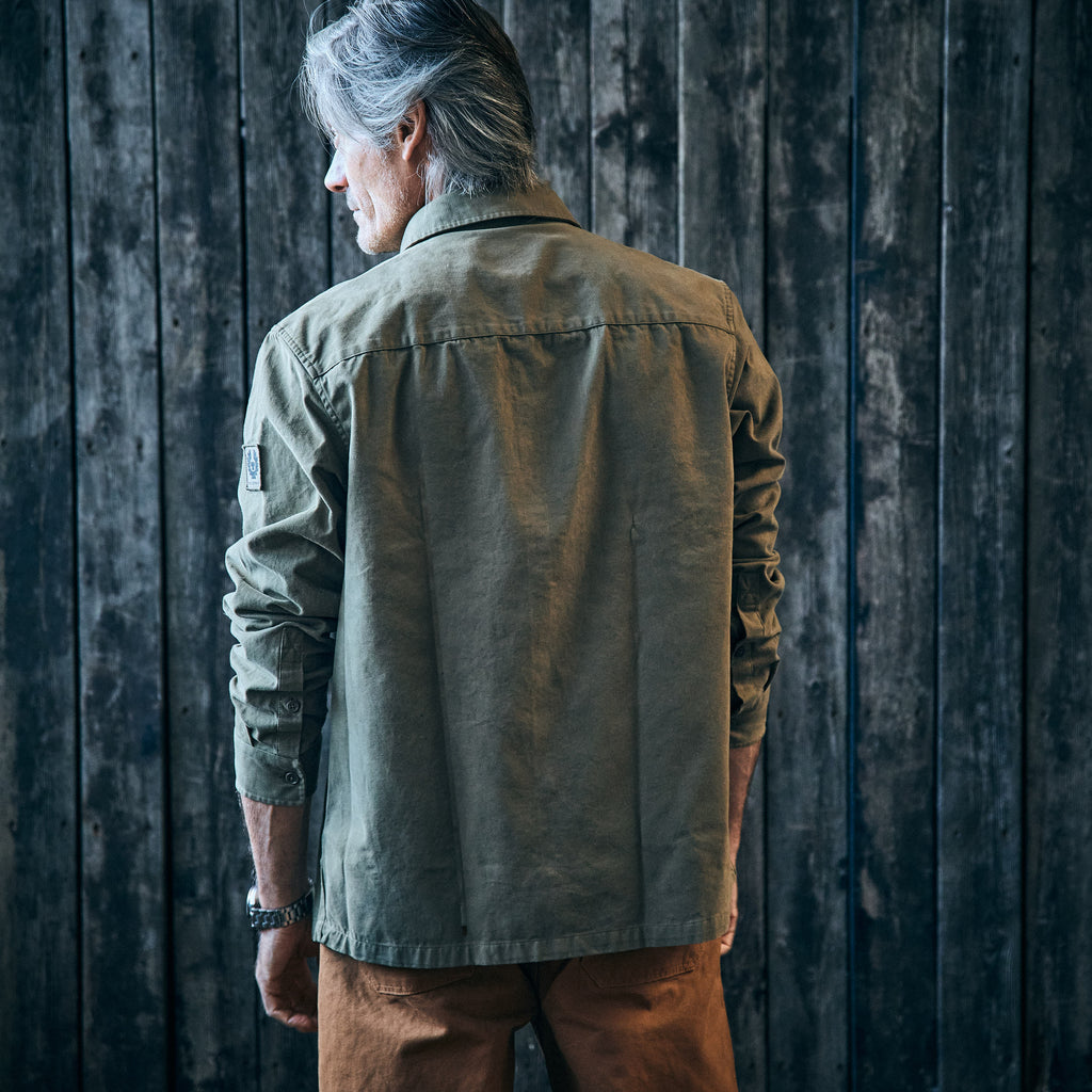 Belstaff - OUTPOST SHIRT COTTON HERRINGBONE