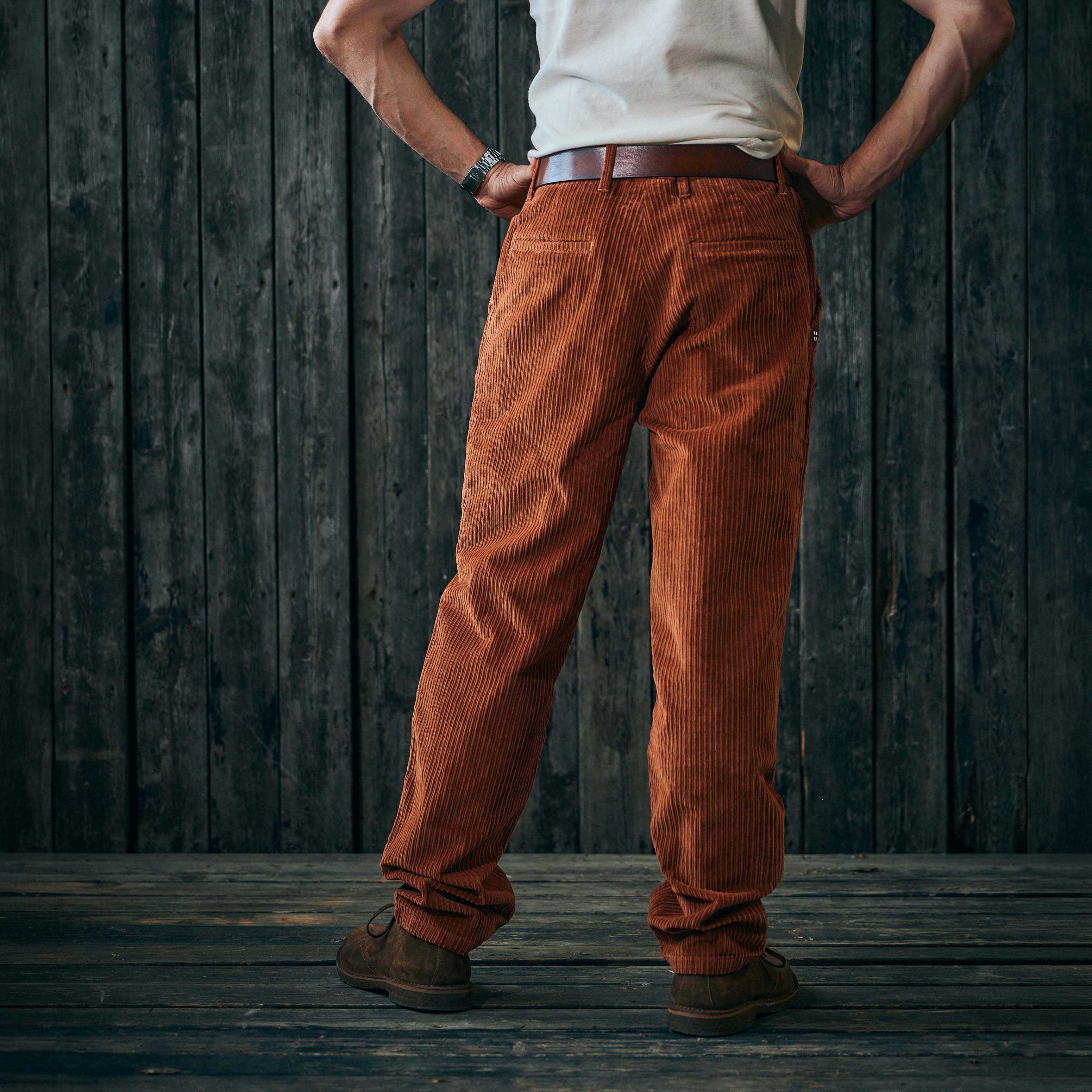 Blue de Genes - Palco Cord Chinos - Rust