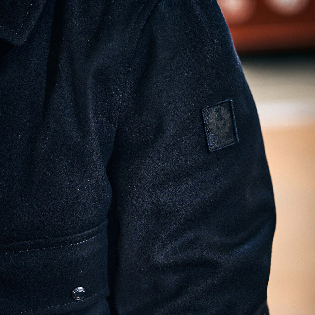Belstaff - The Welder Wool Bobmer - Navy