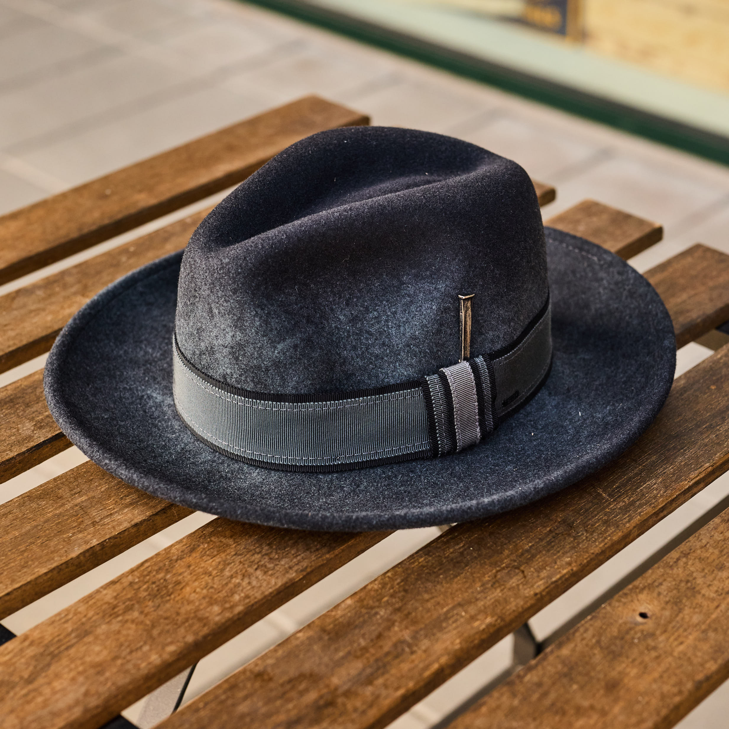 Bailey - Rawn Fedora - Elephant Gray