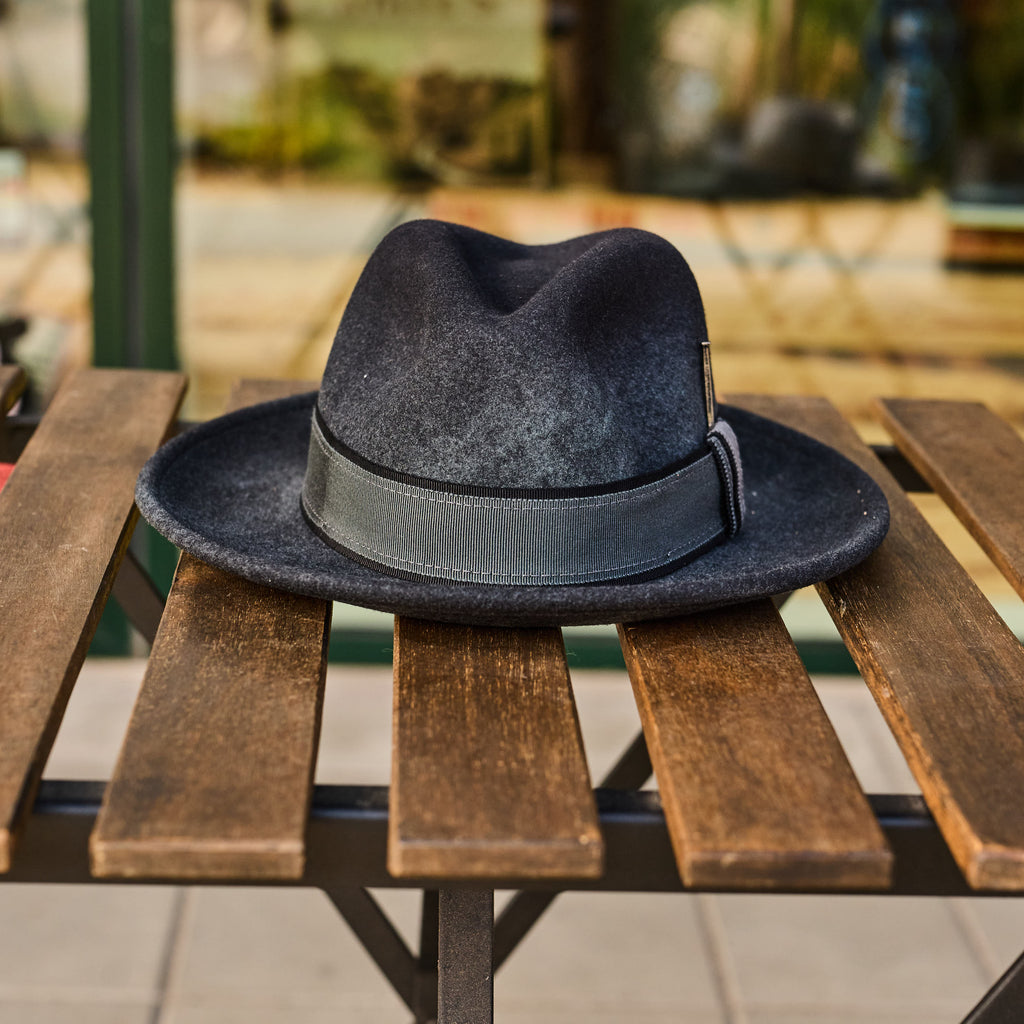 Bailey - Rawn Fedora - Elephant Gray