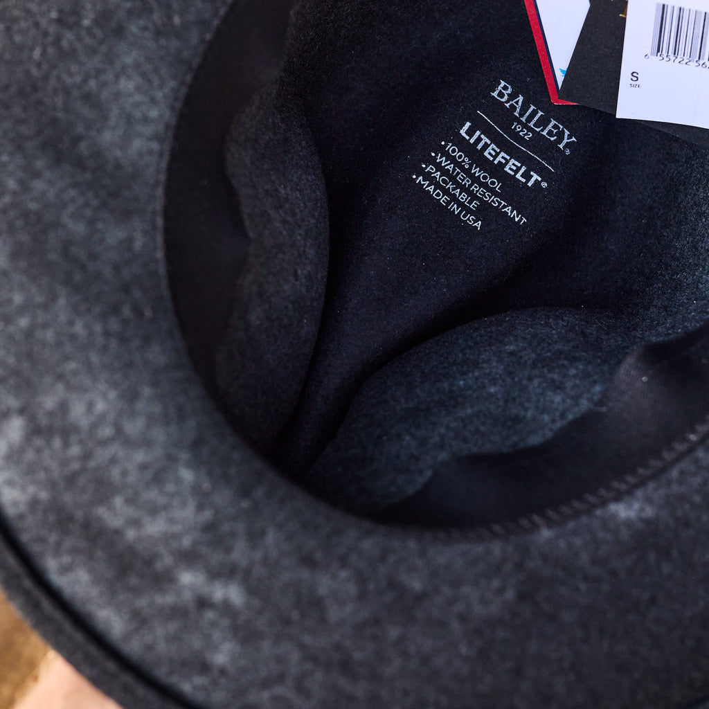 Bailey - Rawn Fedora - Elephant Gray