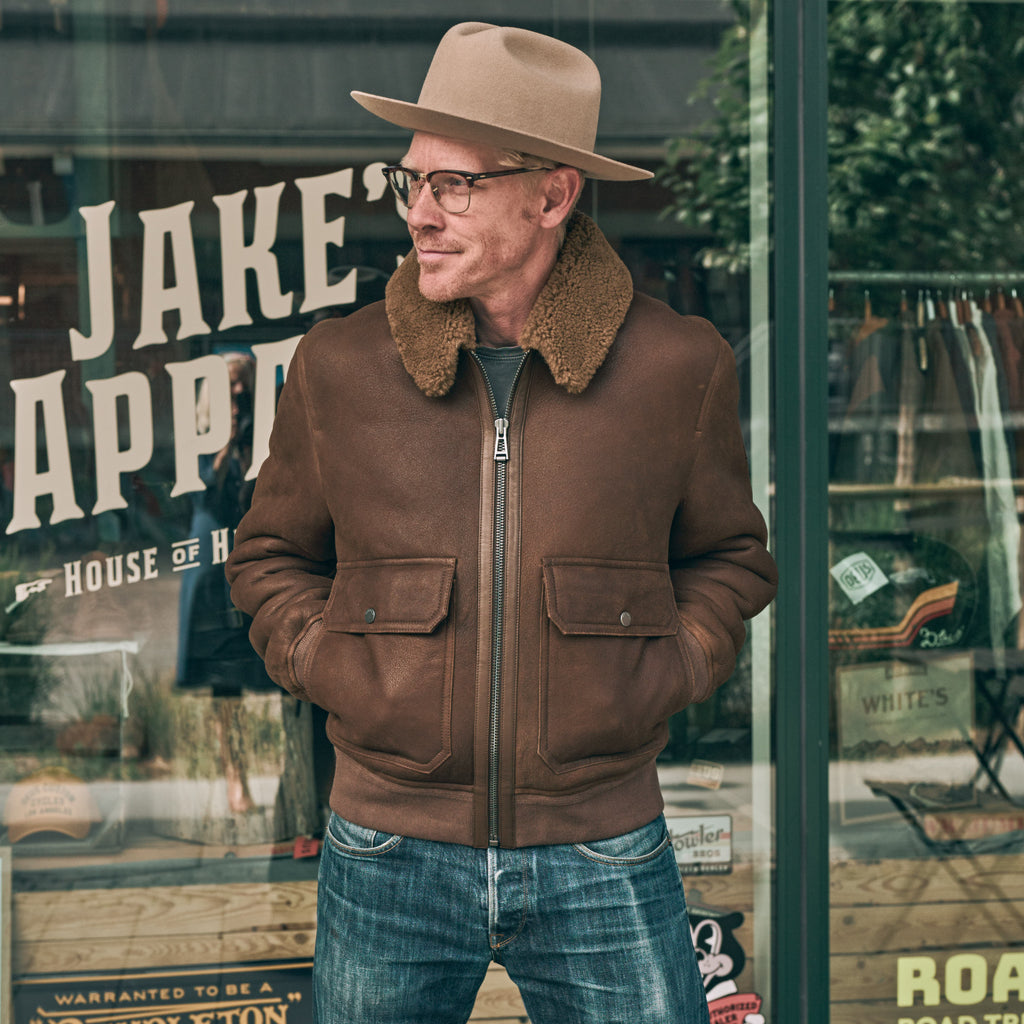 Belstaff - NORTHWIND SHEARLING JACKET - Brown