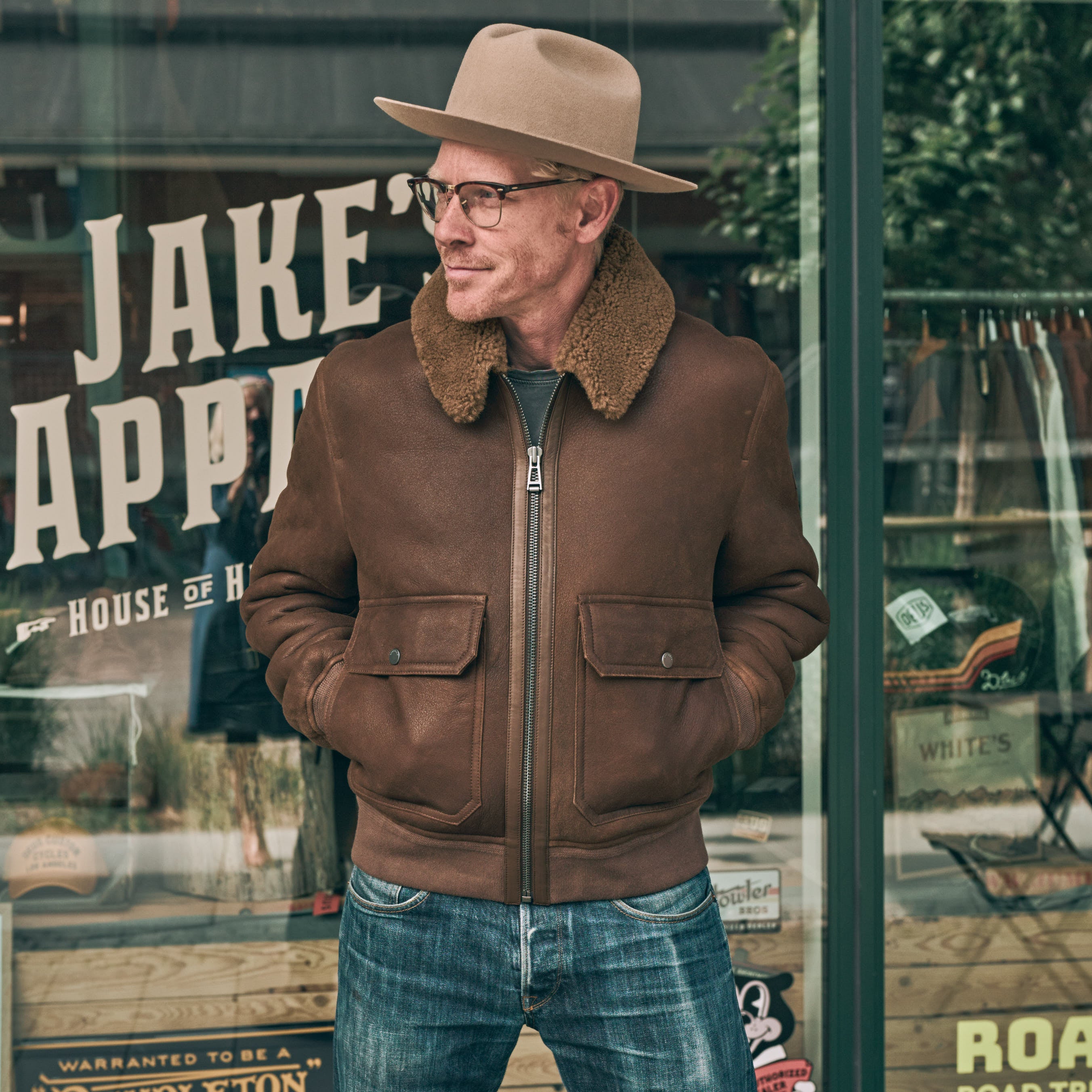 Belstaff - NORTHWIND SHEARLING JACKET - Brown
