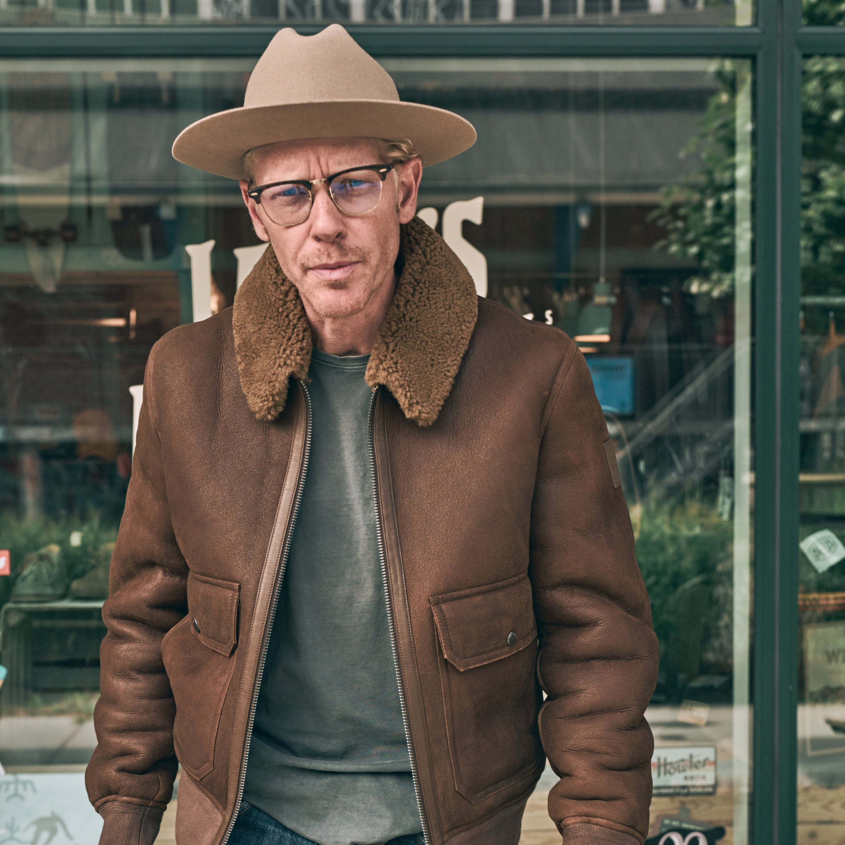 Belstaff - NORTHWIND SHEARLING JACKET - Brown