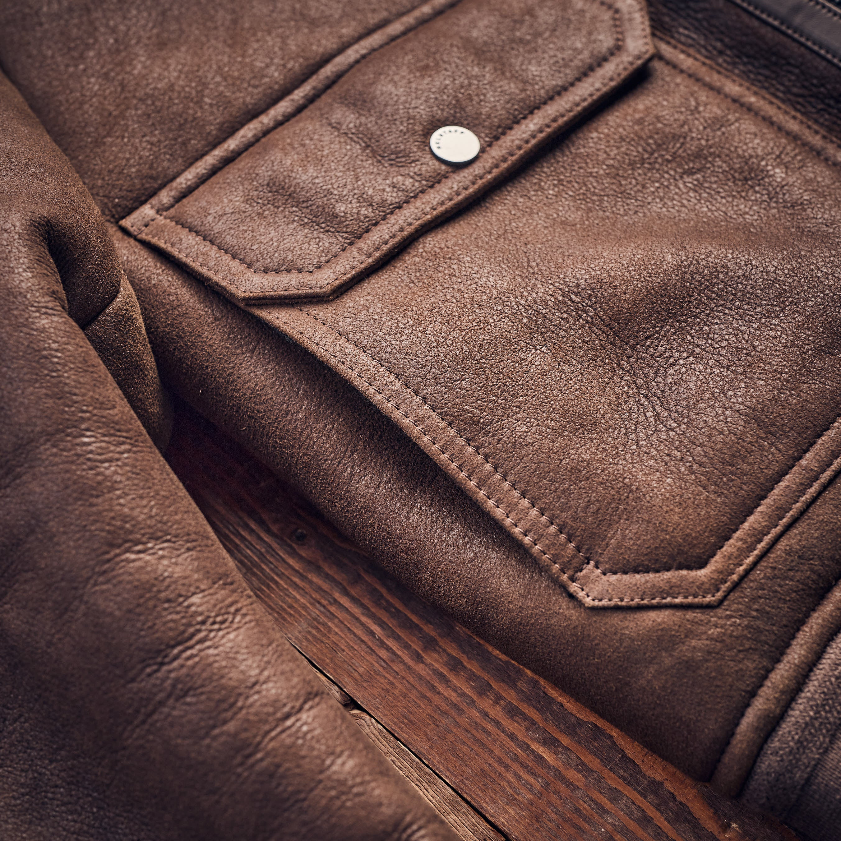 Belstaff - NORTHWIND SHEARLING JACKET - Brown