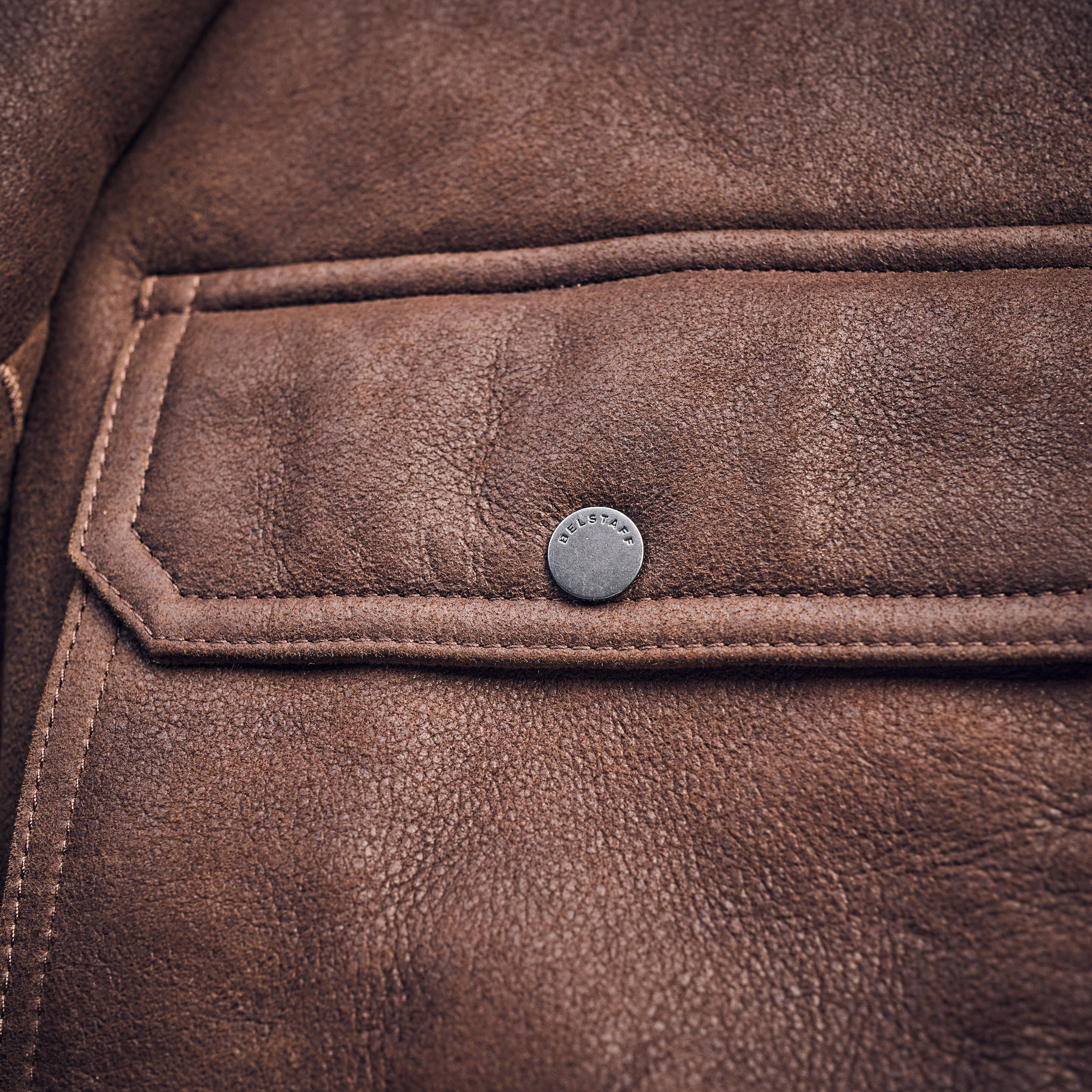 Belstaff - NORTHWIND SHEARLING JACKET - Brown
