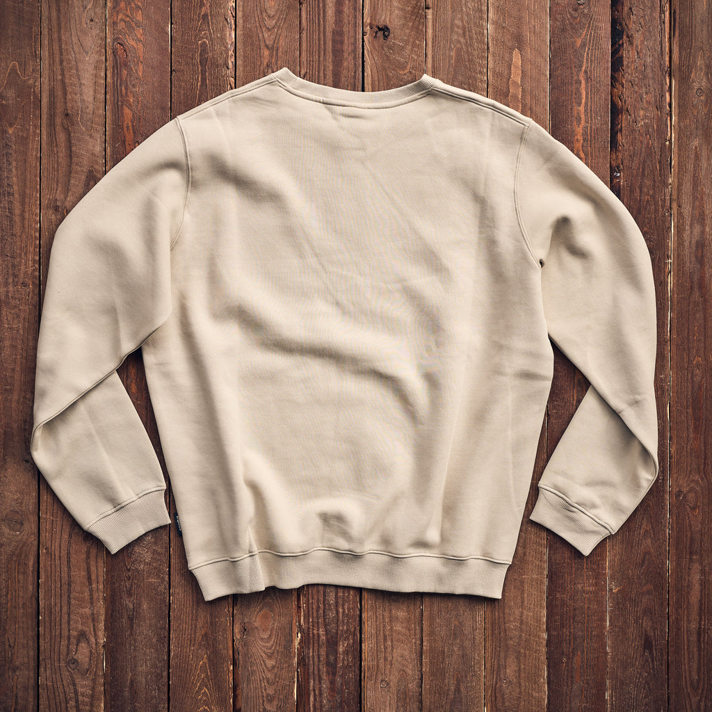 The Dudes Wildlife Studies Classic Sweatshirt - Almond milk