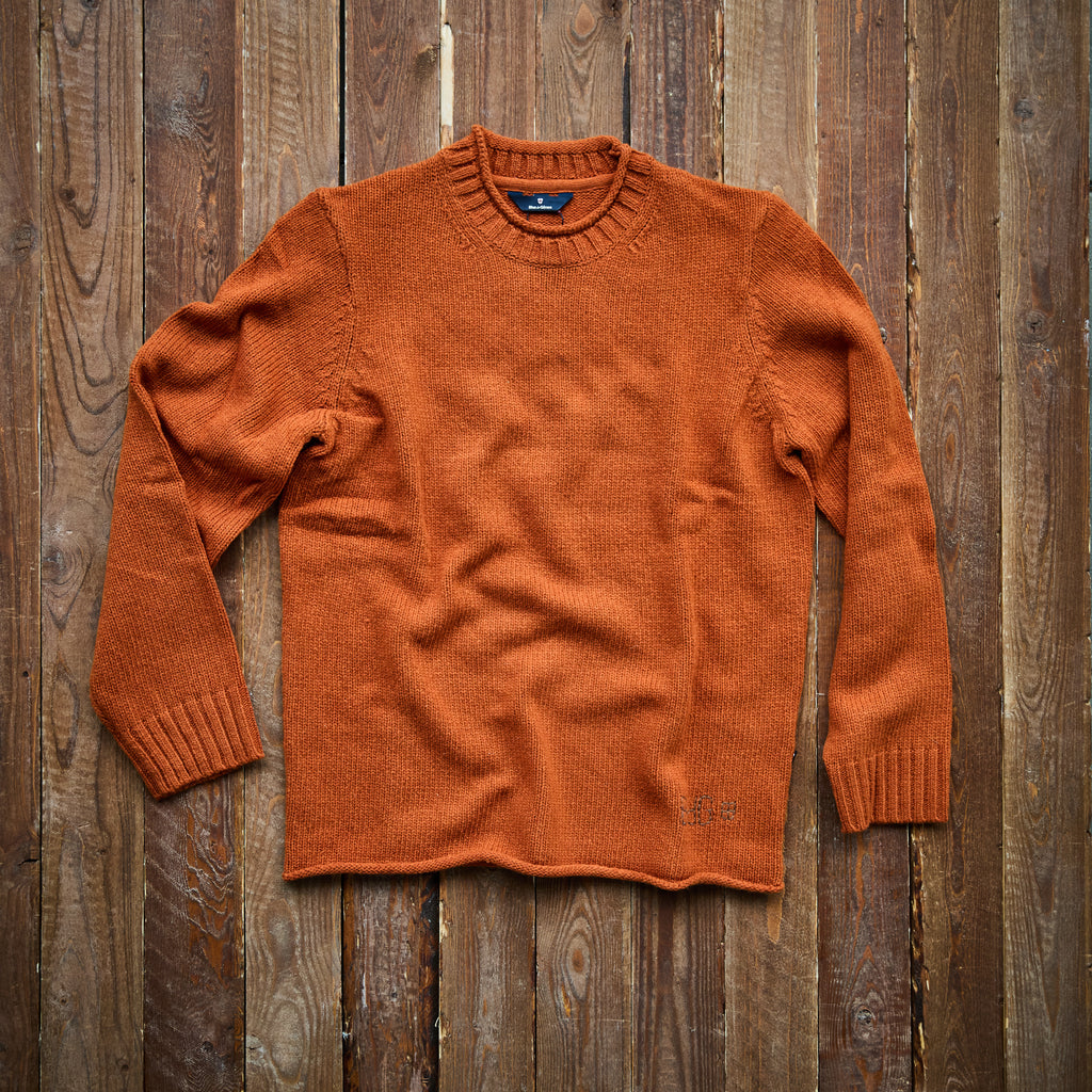 Blue de Genes - Gordon Knit Wool - Orange