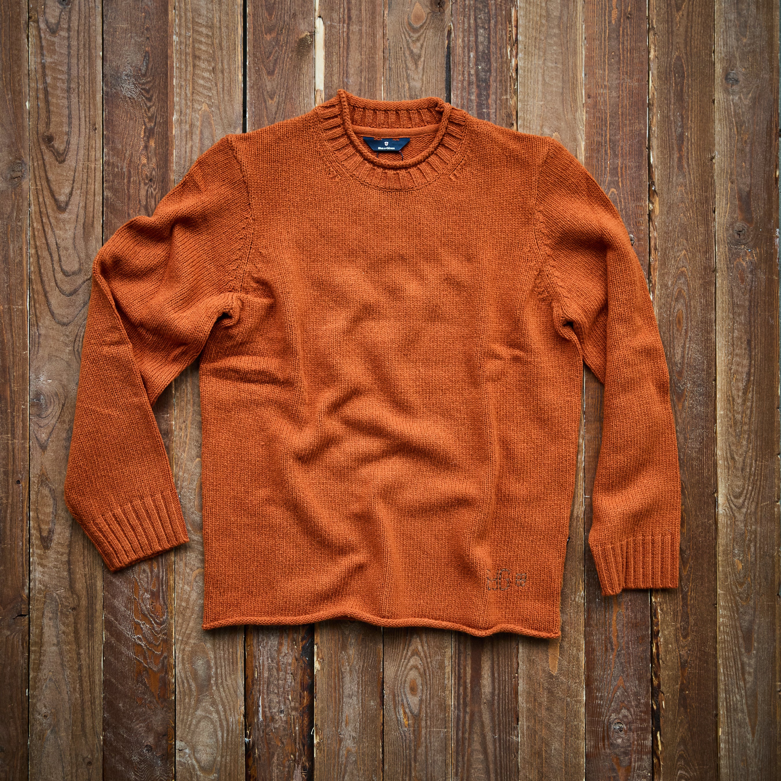 Blue de Genes - Gordon Knit Wool - Orange