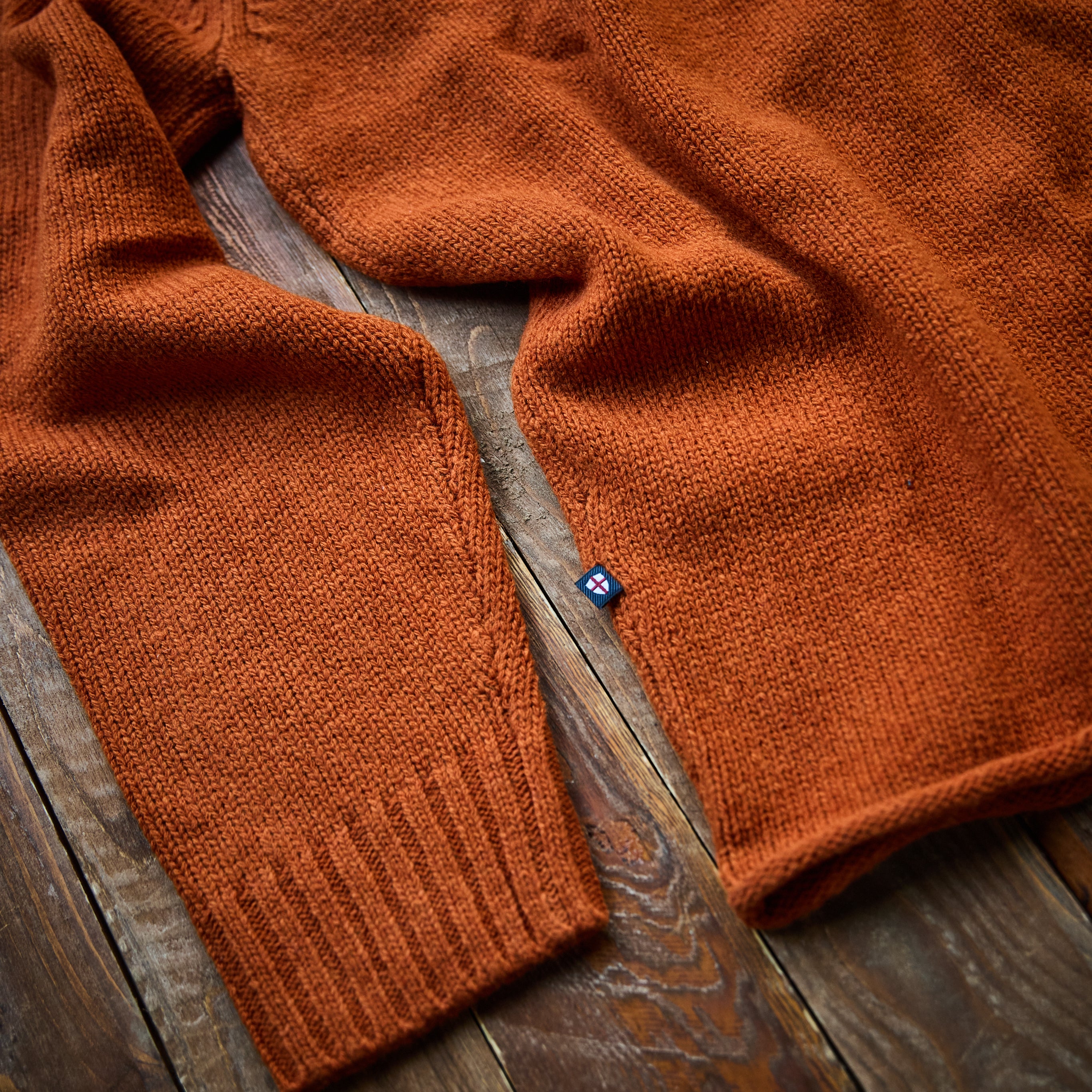 Blue de Genes - Gordon Knit Wool - Orange