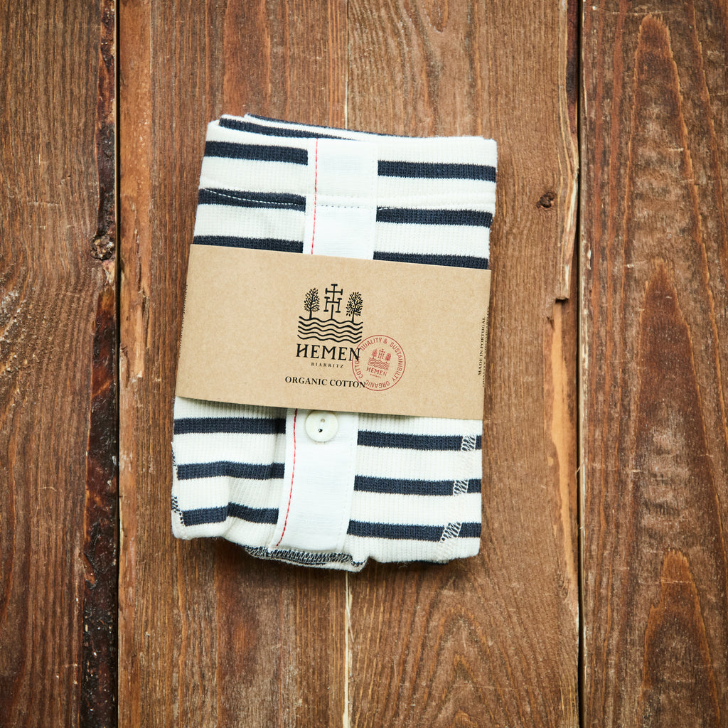 Hemen - Albar Boxer Shorts - Striped Green