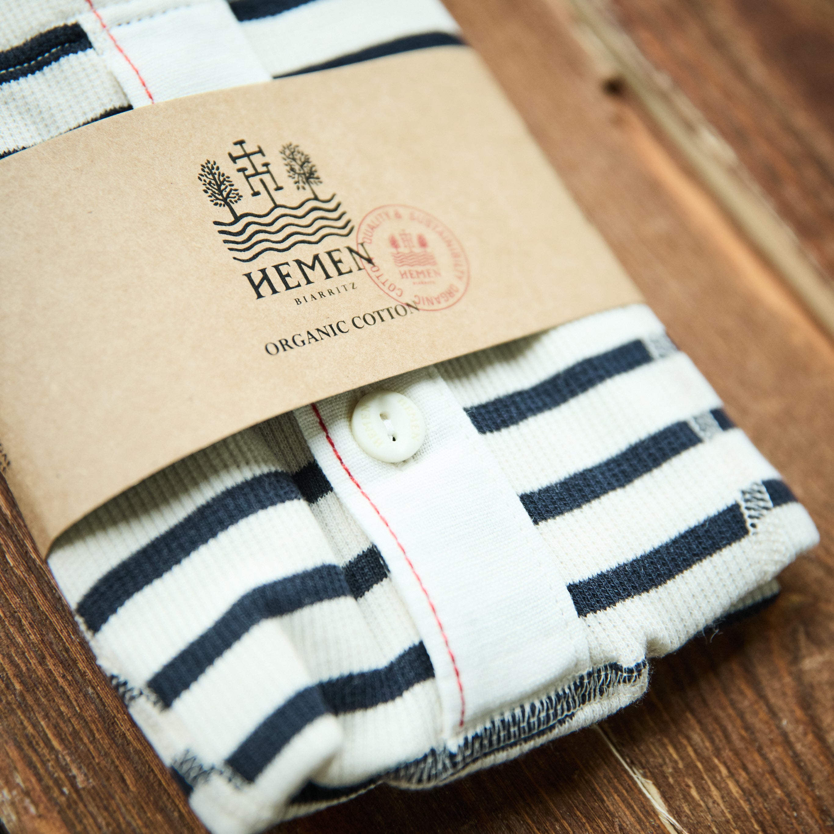 Hemen - Boxer Albar - Striped-Navy