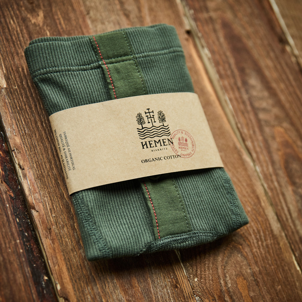 Hemen - Albar Boxer Shorts - Striped Green