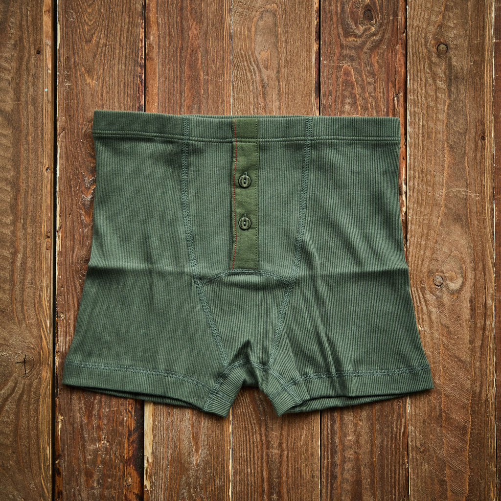 Hemen - Albar Boxer Shorts - Striped Green